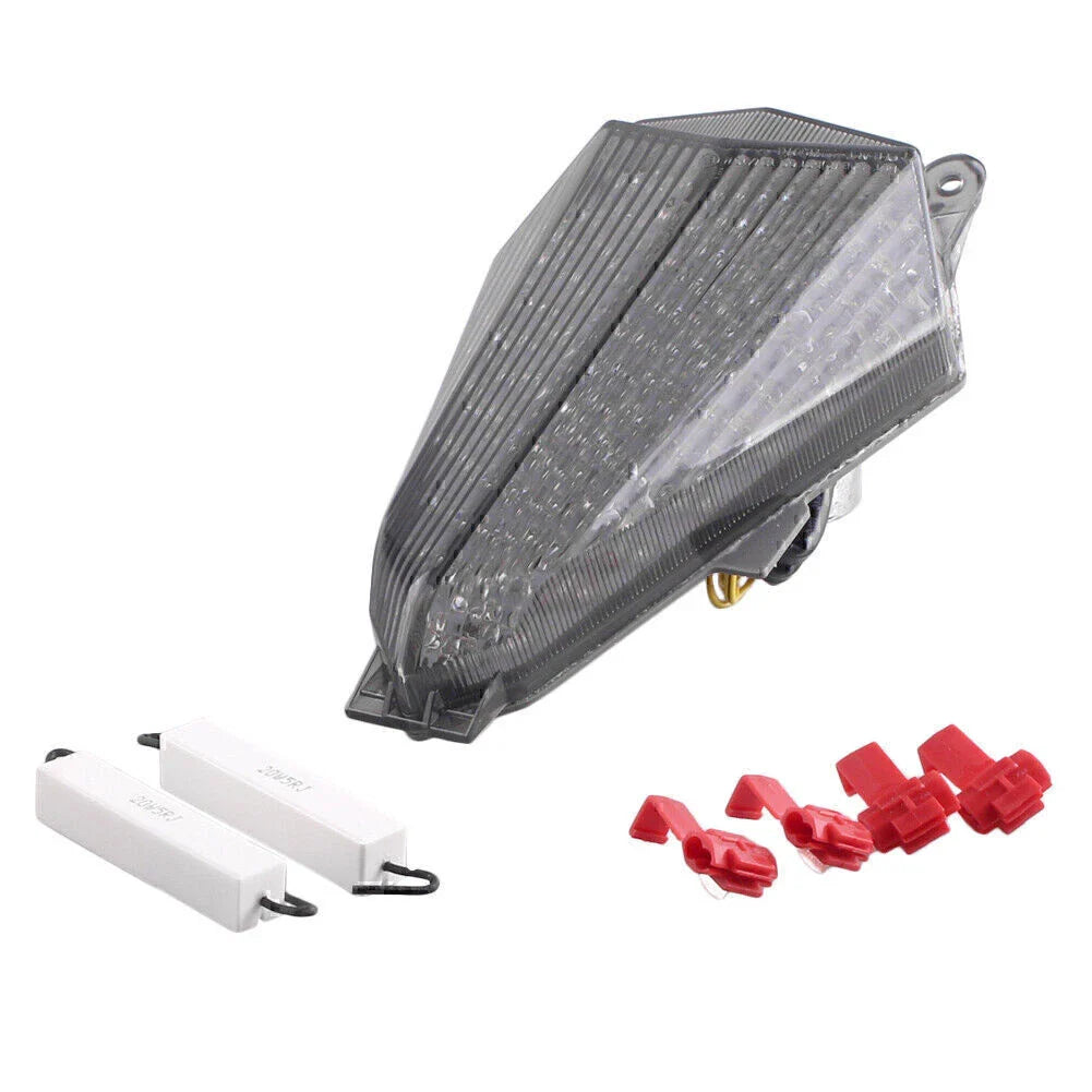 Smoke Integrated LED Tail Light Turn Signals for YAMAHA YZF R6 (2006-2007)
